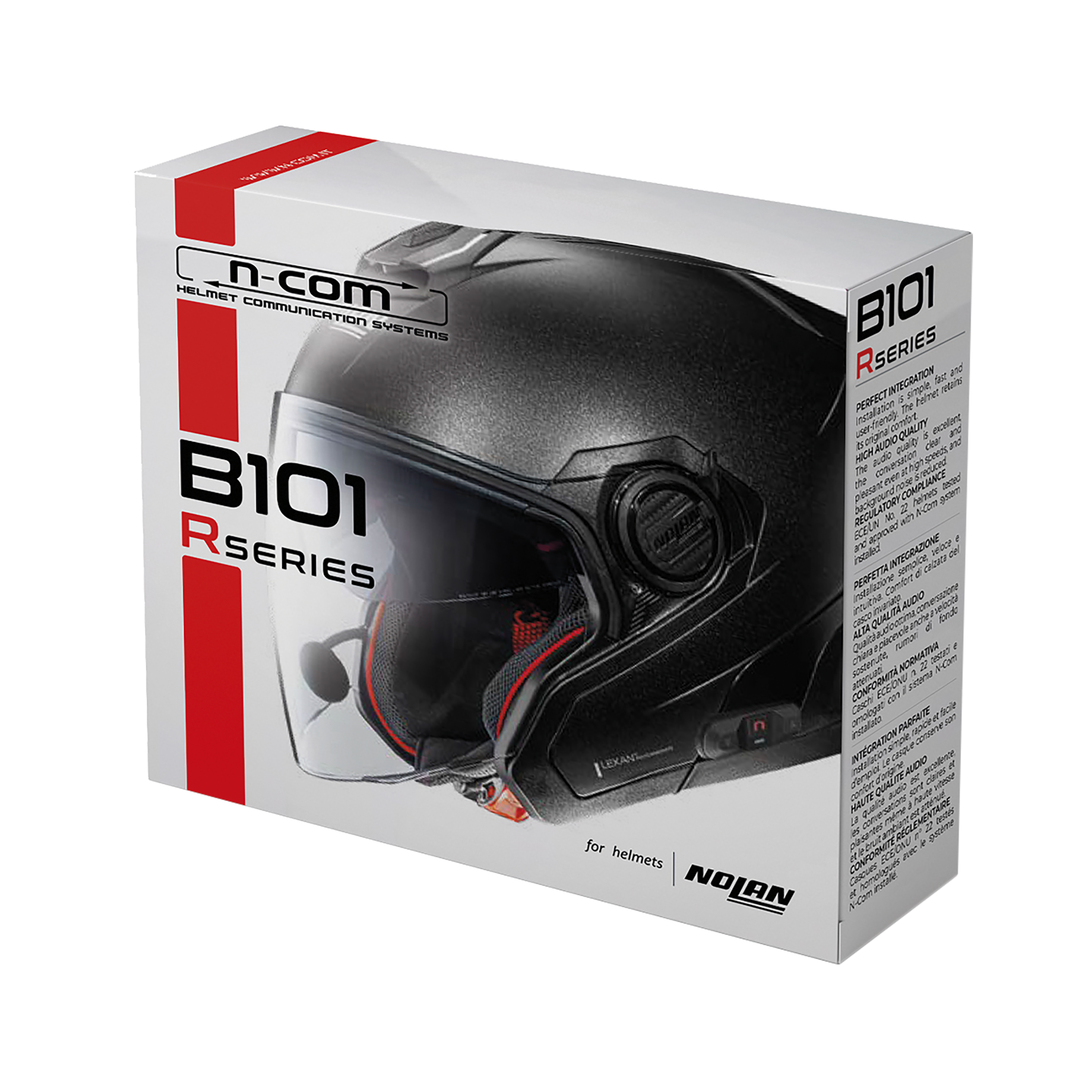 nolan communication helmet N70-2 X 06 CLASSICO NOBILE Pietra / Nero Helmets BIKE intercom via Bluetooth up to 700 metres (in open field N-COM B602 R Bluetooth Communication
