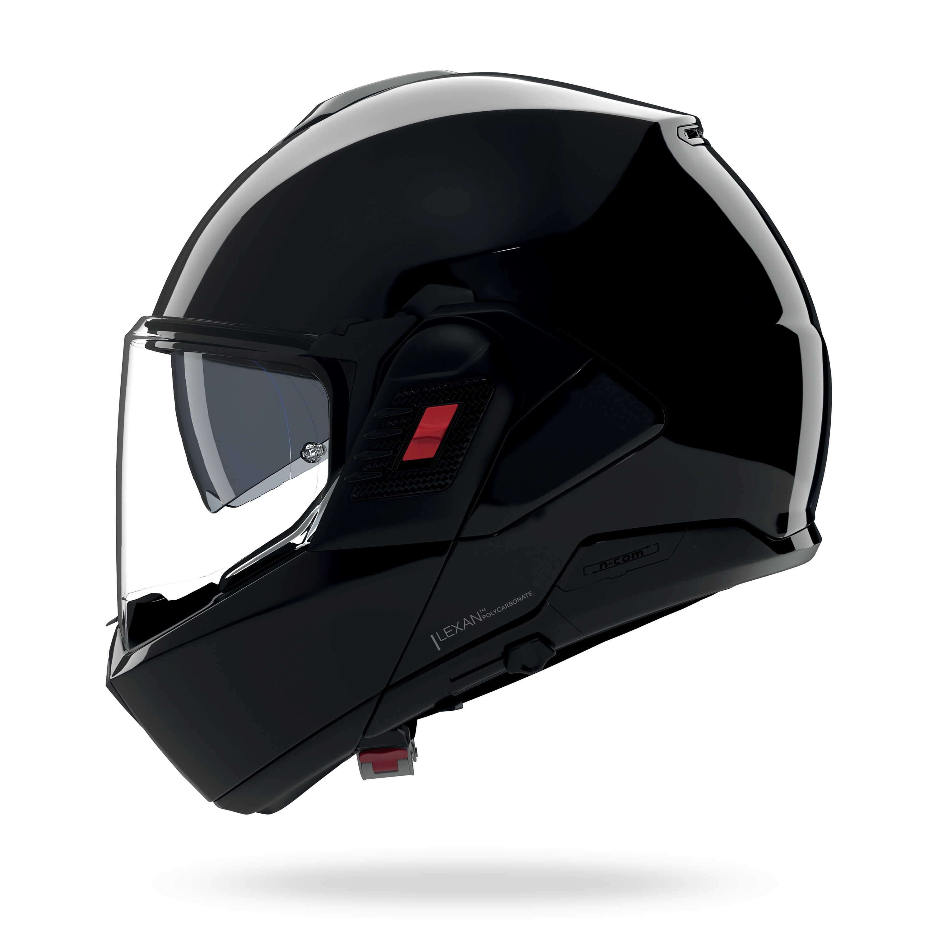 https nolan helmets N90-3 06 CLASSICO Nero / Glossy together with the wide visor and peak NOLAN N90-3 Modular Helmet Review