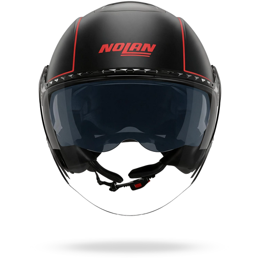 N20-2 VISOR ASSO Nero / Rosso