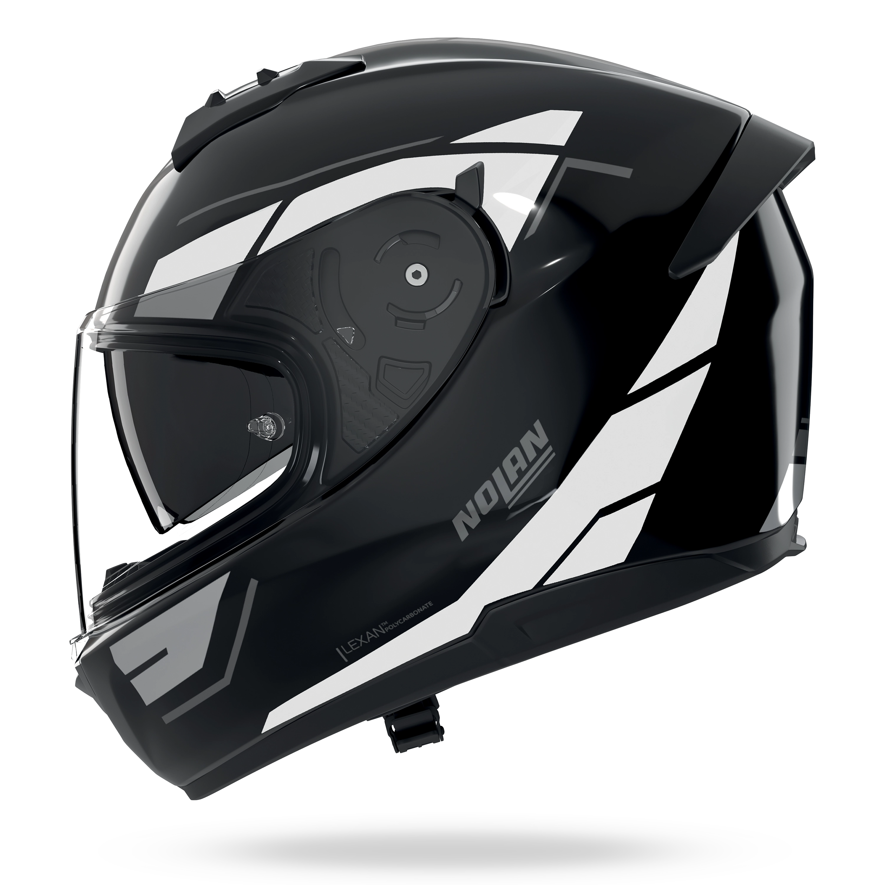 N60-6 SINCRONO Nero / Bianco – Nolan Helmets