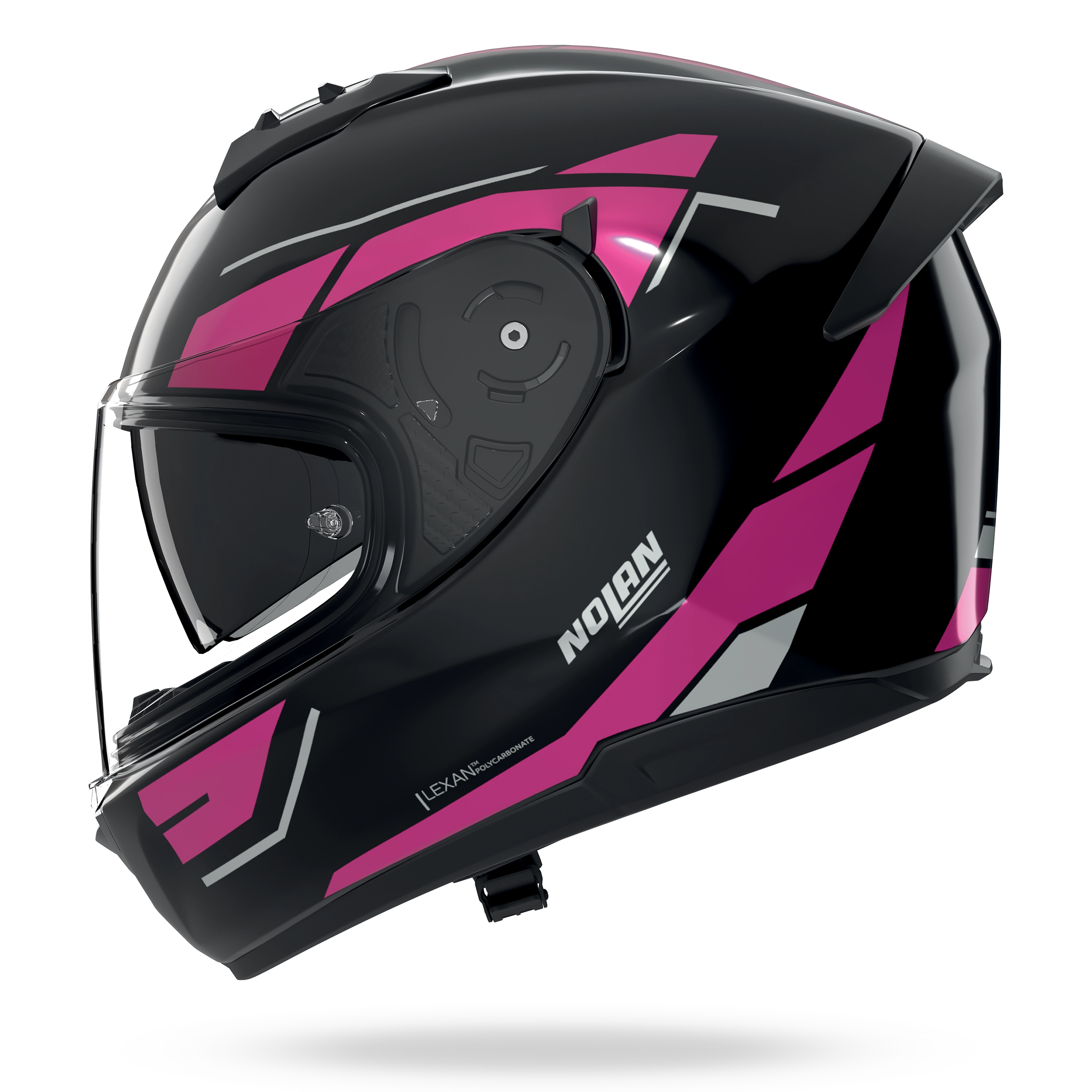 N60-6 SINCRONO Nero / Fucsia – Nolan Helmets