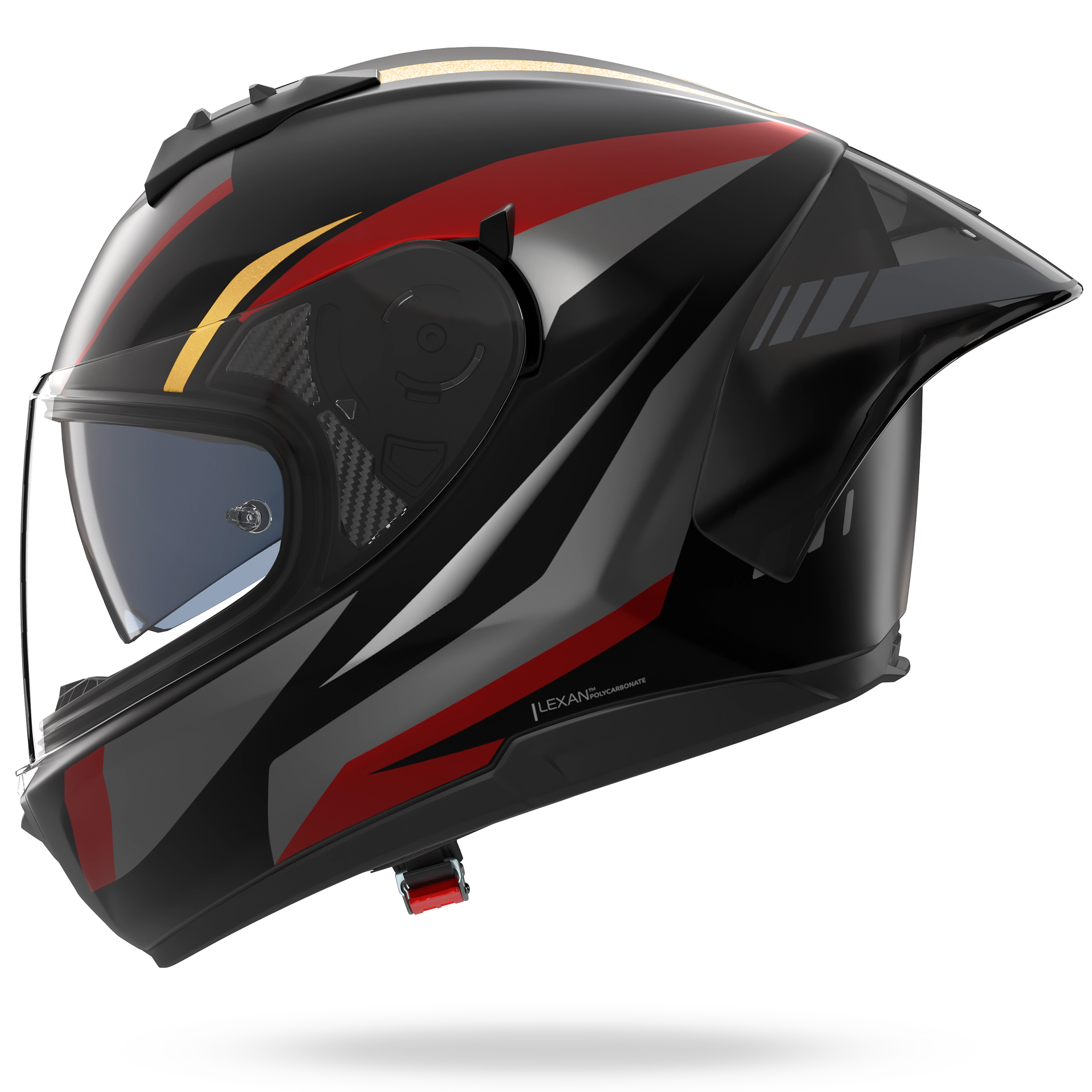 N60-6 SPORT LESMO Nero / Rosso / Antracite / Oro – Nolan Helmets