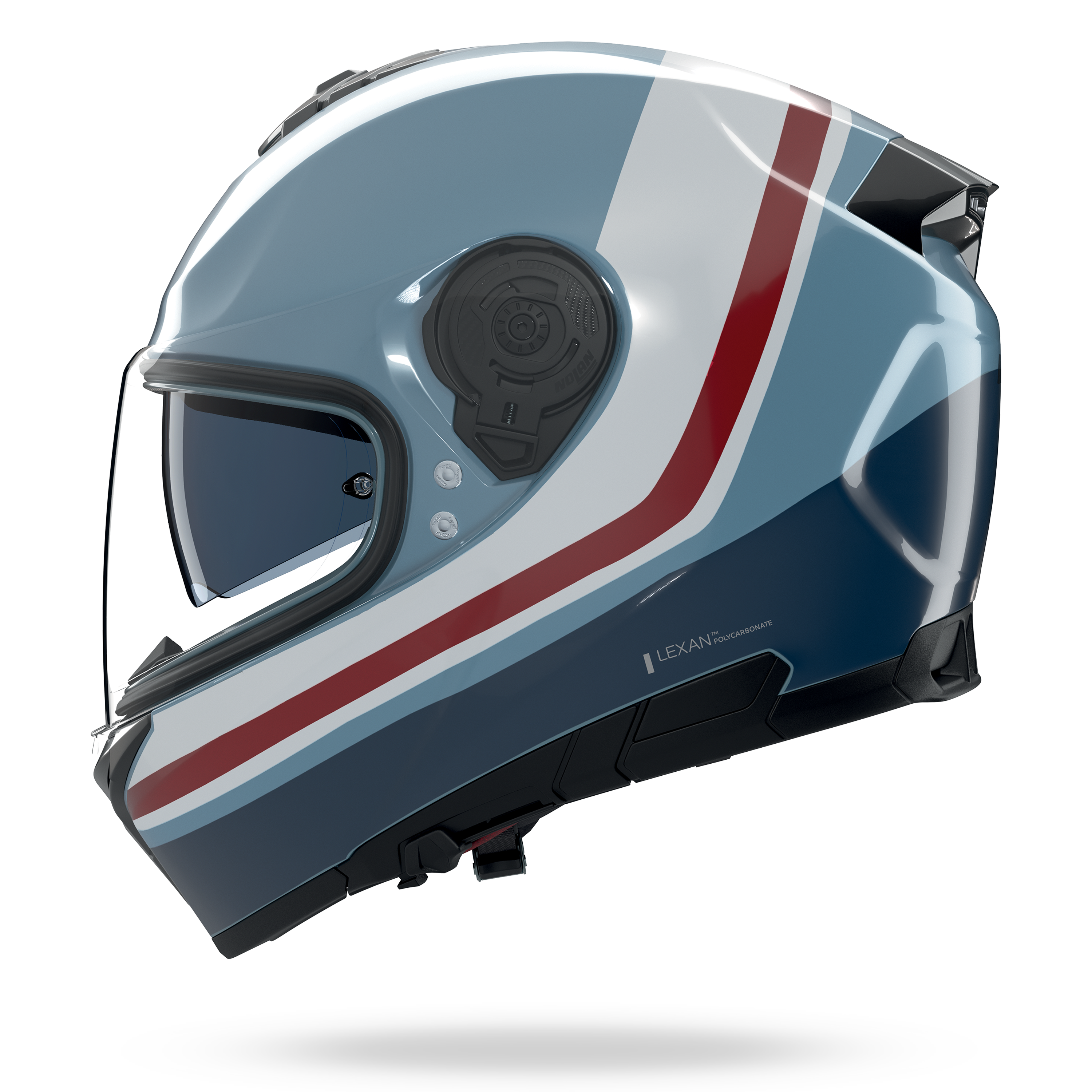ノーラン N 80-8 N80-8 INCLINE Blu grigio / Blu profondo / Bianco / Rosso – Nolan