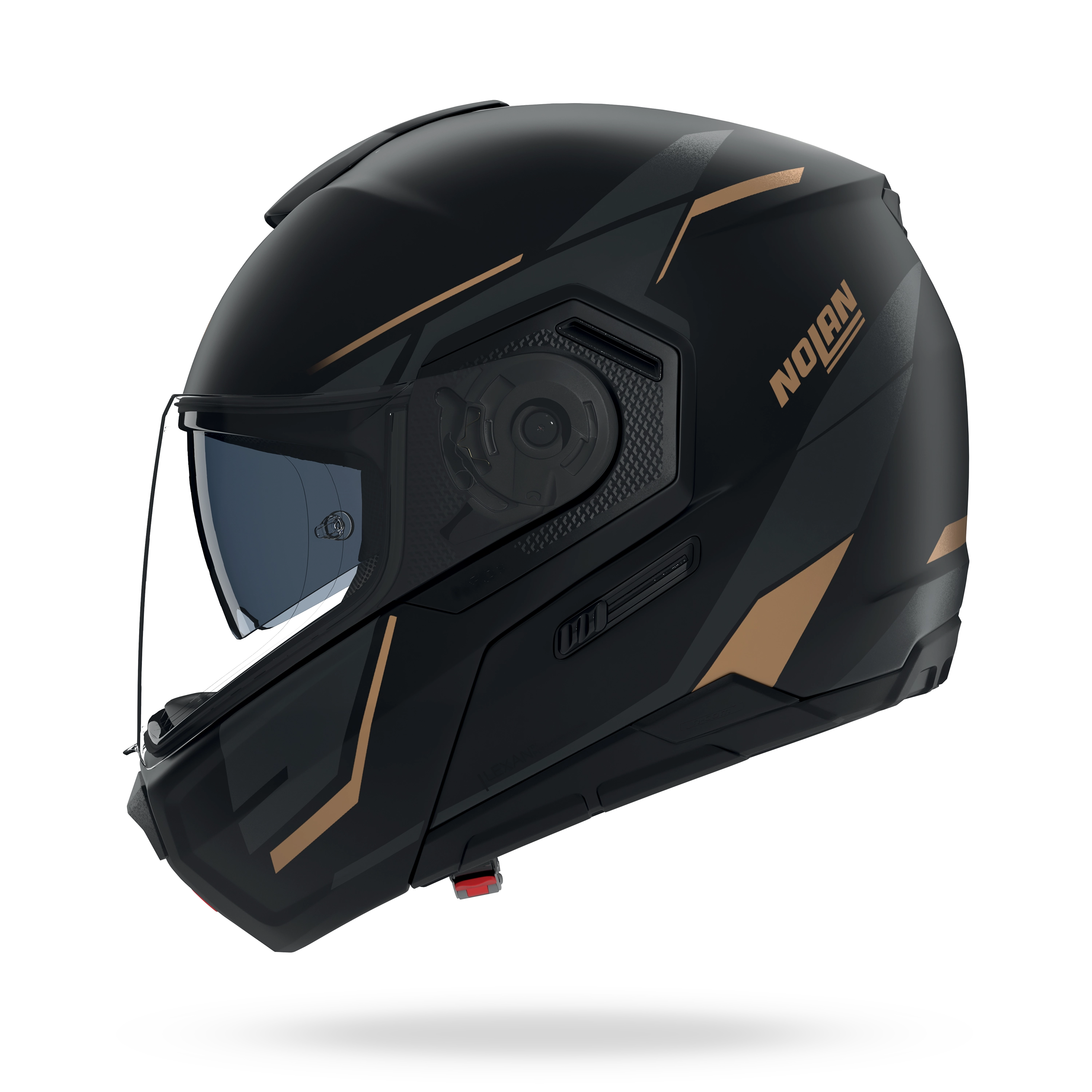 N90-3 06 SINCRONO Nero / Antracite / Oro – Nolan Helmets