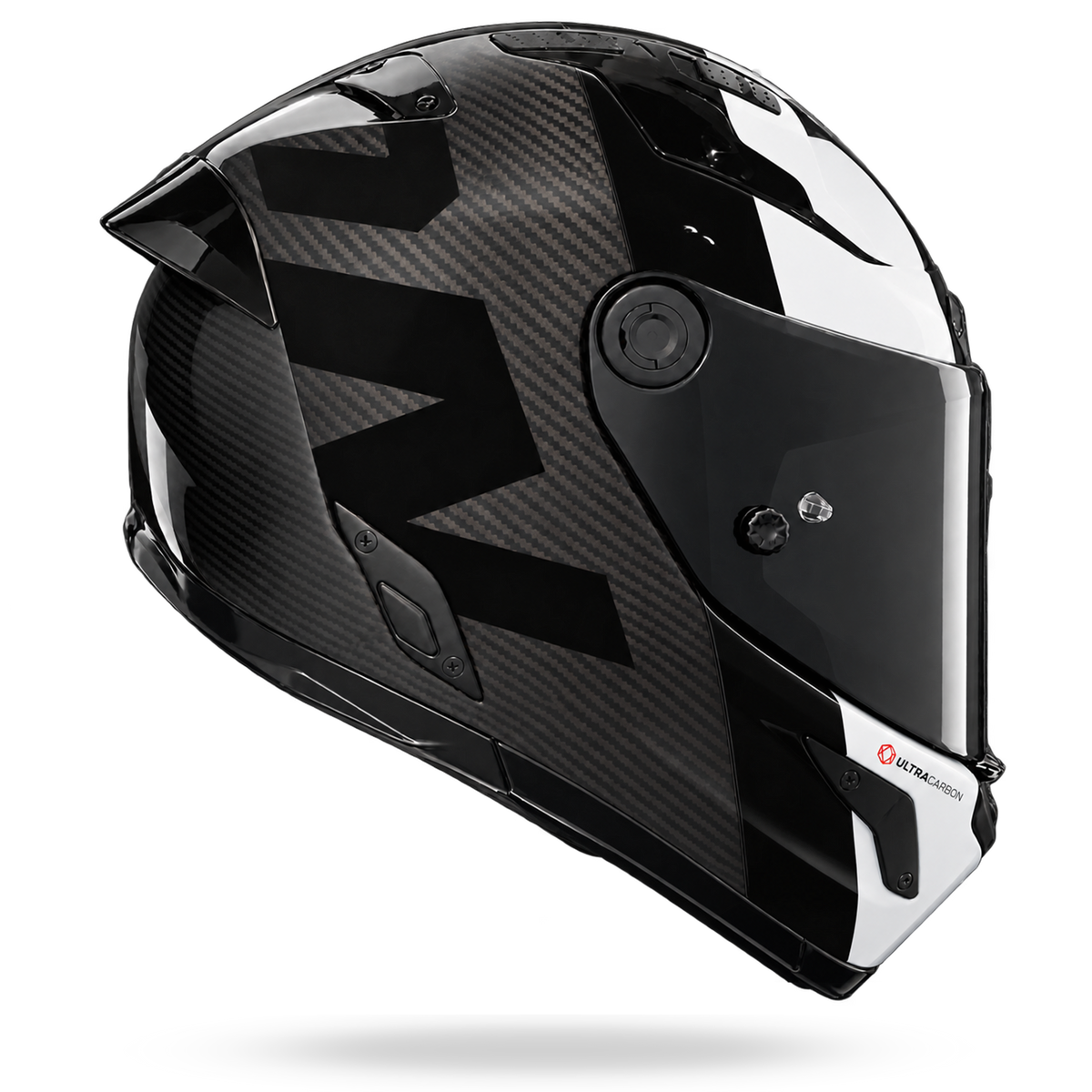 X-804 ST ULTRA CARBON STACCO Nero / Bianco / Nero