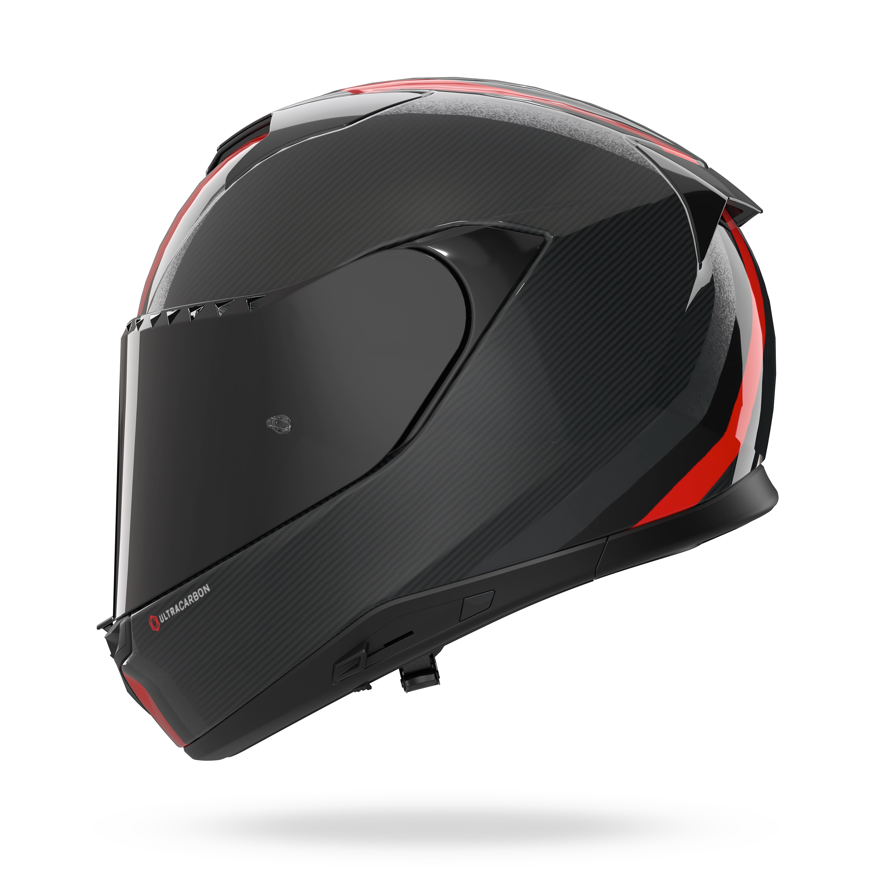 X-904 ULTRA CARBON GEMINI Nero / Rosso / Antracite – Nolan Helmets