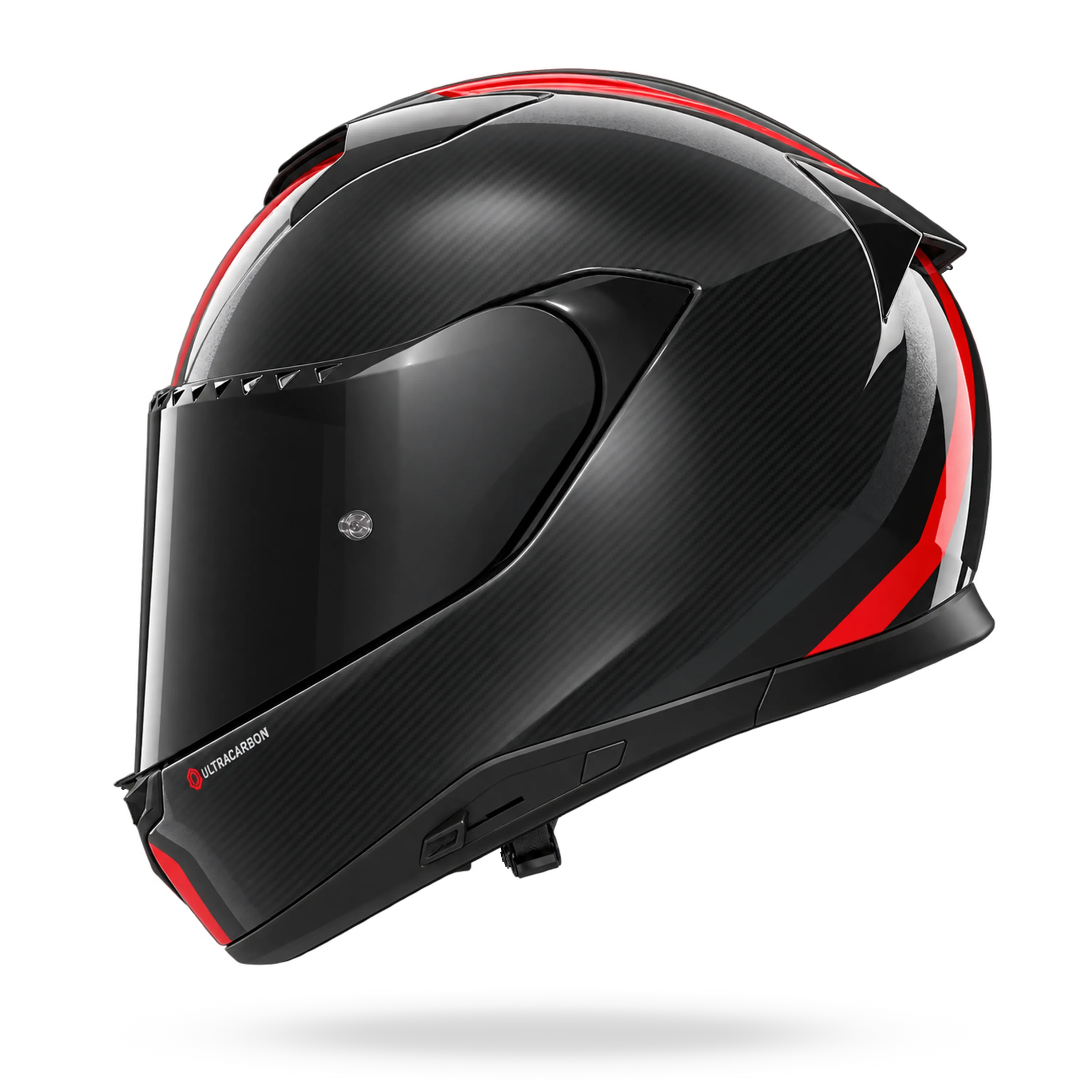 X-904 ULTRA CARBON GEMINI Nero / Rosso / Antracite – Nolan Helmets