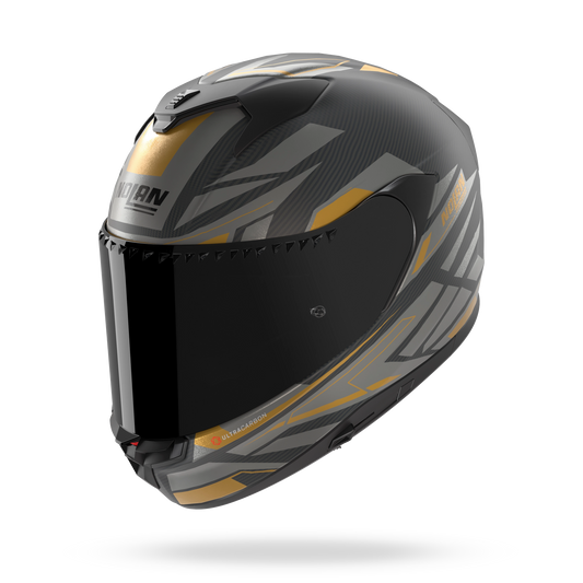 X-904 ULTRA CARBON ROMBO Antracite / Oro
