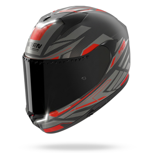 X-904 ULTRA CARBON ROMBO I-ESS Antracite / Rosso