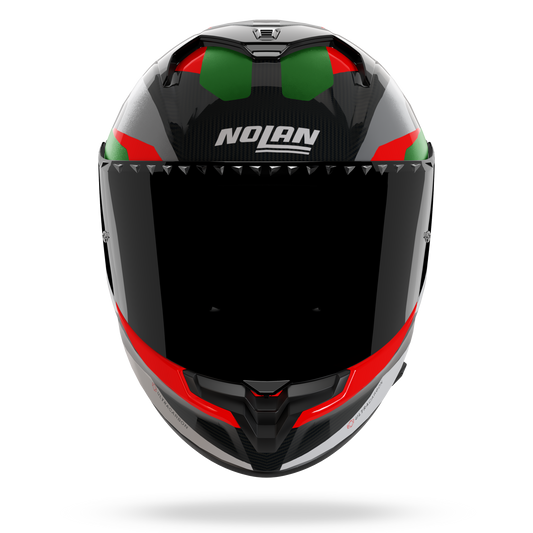 X-904 ULTRA CARBON CALIBRO QUIN Argento / Verde / Rosso