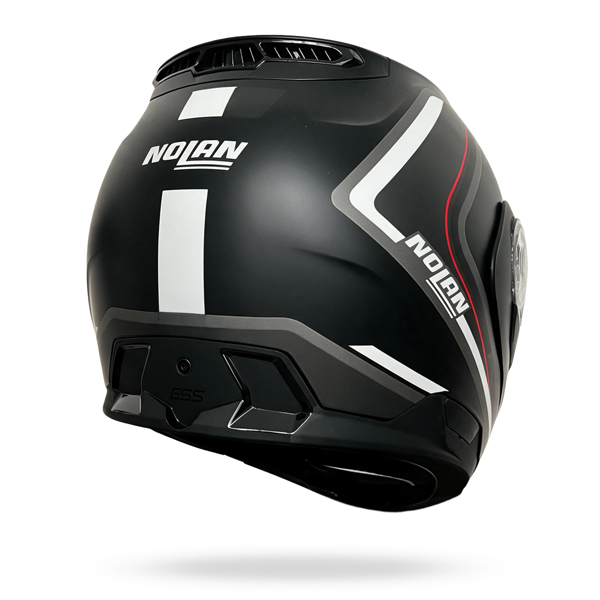 N100-6 RADIANTE Nero / Argento / Rosso