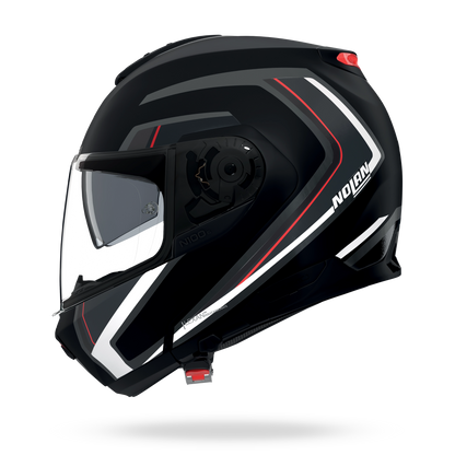 N100-6 RADIANTE Nero / Argento / Rosso