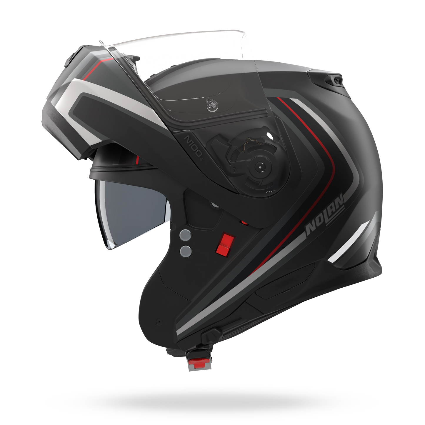 N100-6 RADIANTE Nero / Argento / Rosso