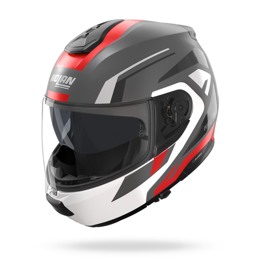N100-6 CINETICO Grigio lava / Bianco / Rosso
