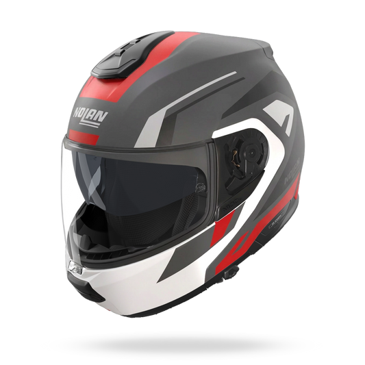 N100-6 CINETICO Grigio lava / Bianco / Rosso