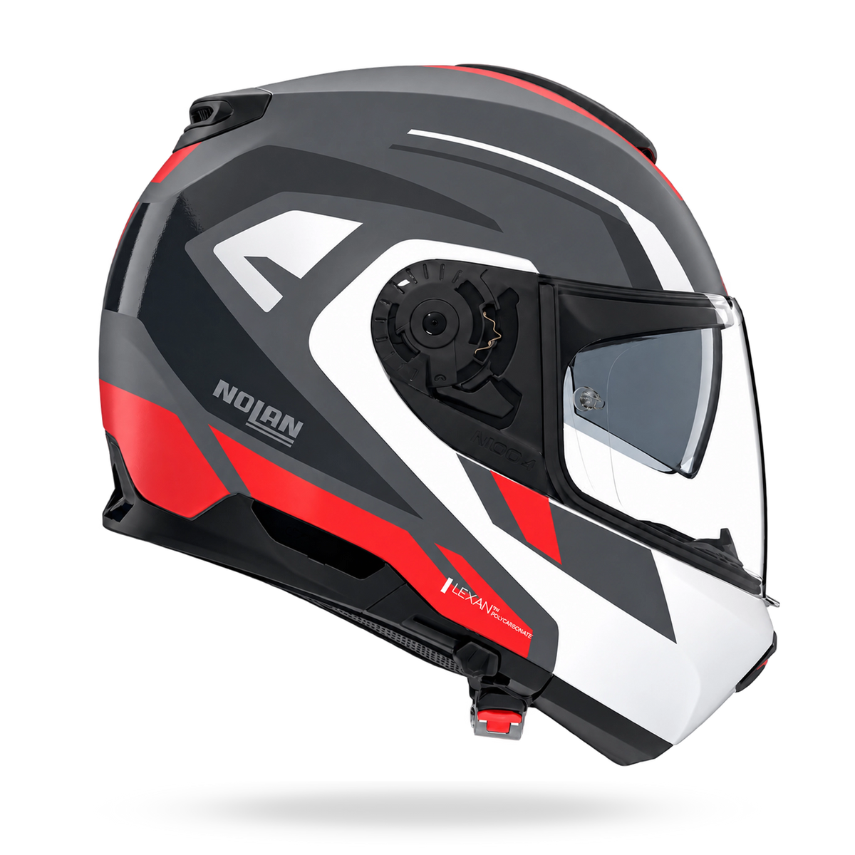 N100-6 CINETICO Grigio lava / Bianco / Rosso