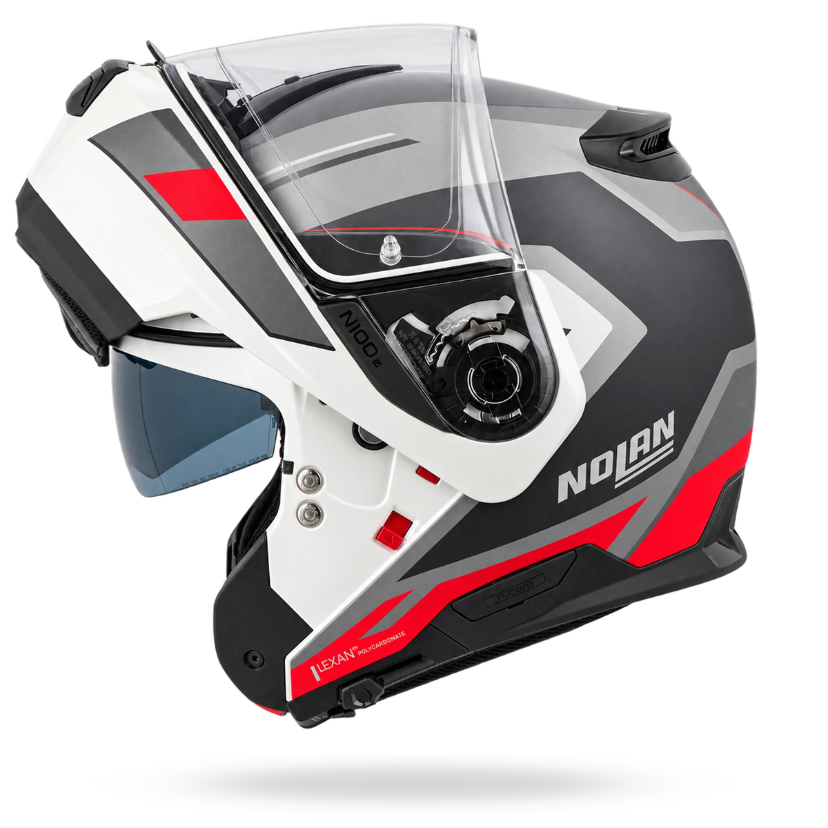 N100-6 CINETICO Grigio lava / Bianco / Rosso