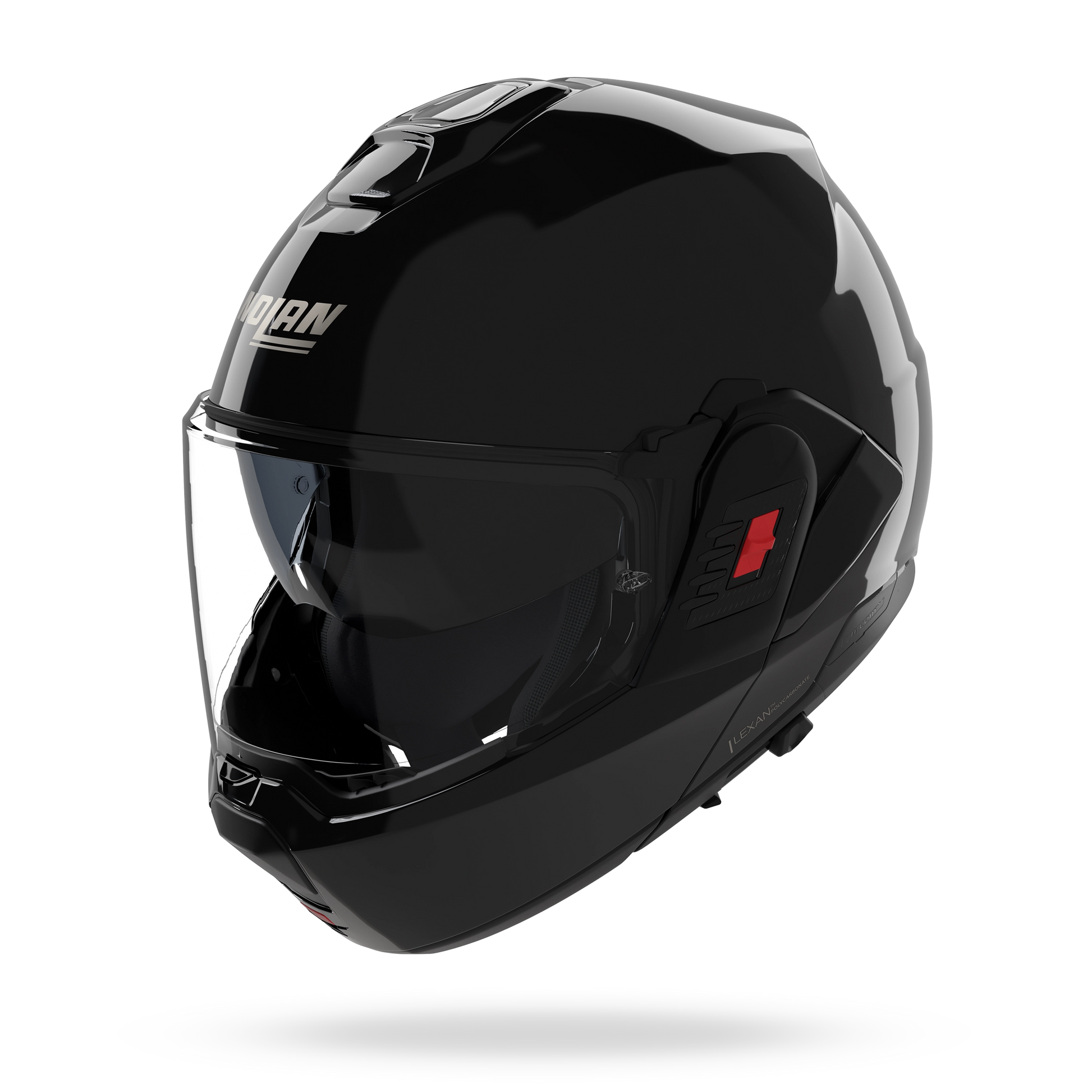 nolan classic n-com helmets N90-3 06 05 Gloss White Helmet Regina Specialties Sublimation of technology and Italian innovation from the Brembate di Sopra Company Nolan N90-3 Classic N-Com Helmet
