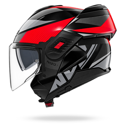 N120-1 DUETTO  Nero / Rosso / Grigio lava