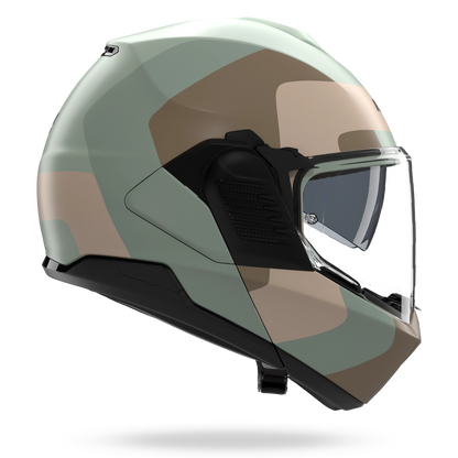 N120-1 OMOCROMO  Verde grigio / Marrone / Sabbia