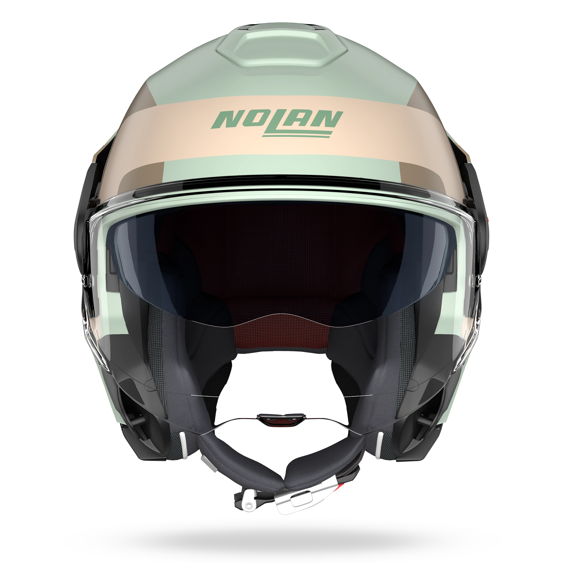 N120-1 OMOCROMO Verde grigio / Marrone / Sabbia – Nolan Helmets