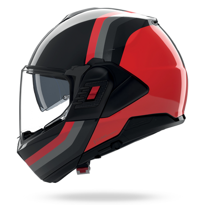 N120-1 LINEO Nero / Rosso / Grigio