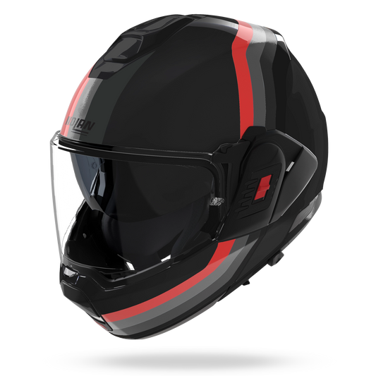 N120-1 LINEO Nero / Rosso / Grigio