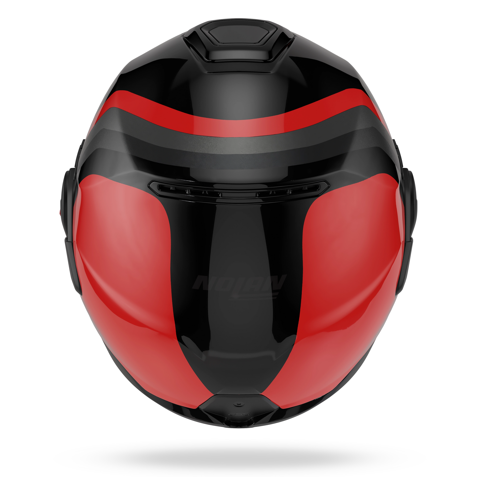 N120-1 LINEO Nero / Rosso / Grigio – Nolan Helmets