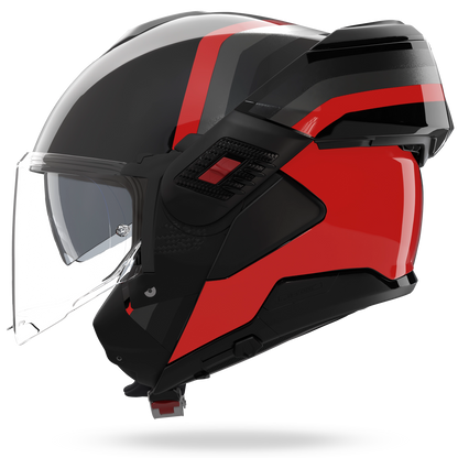 N120-1 LINEO Nero / Rosso / Grigio
