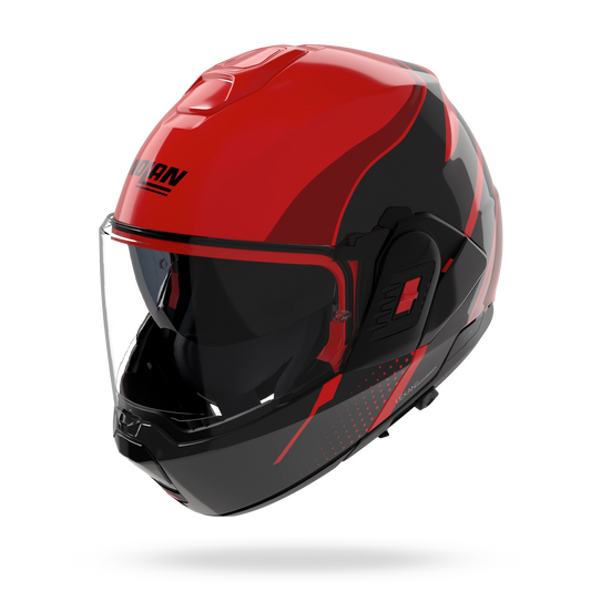 N120-1 FLUENTE Rosso / Nero / Rosso viscerale