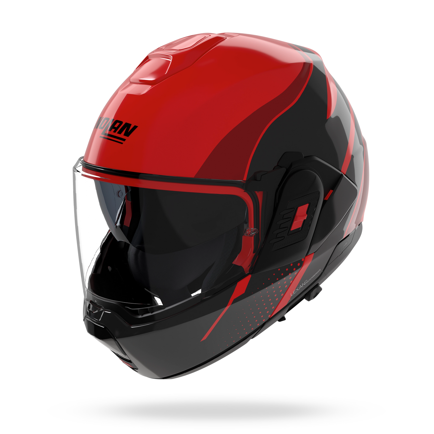 N120-1 FLUENTE Rosso / Nero / Rosso viscerale