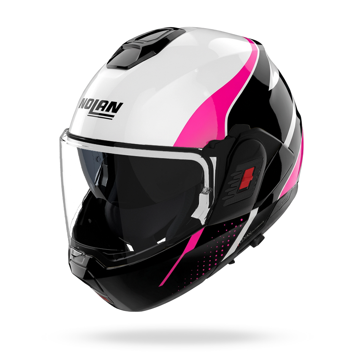 N120-1 FLUENTE  Bianco / Nero / Fucsia