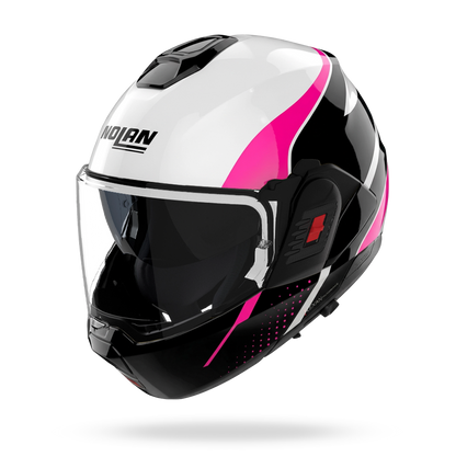 N120-1 FLUENTE  Bianco / Nero / Fucsia