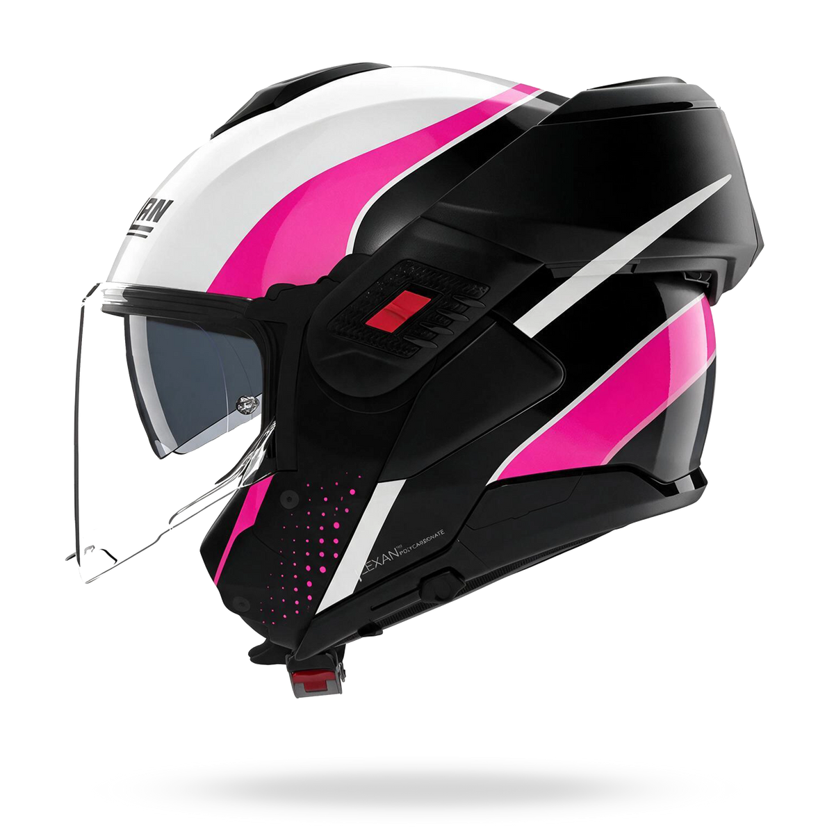 N120-1 FLUENTE  Bianco / Nero / Fucsia