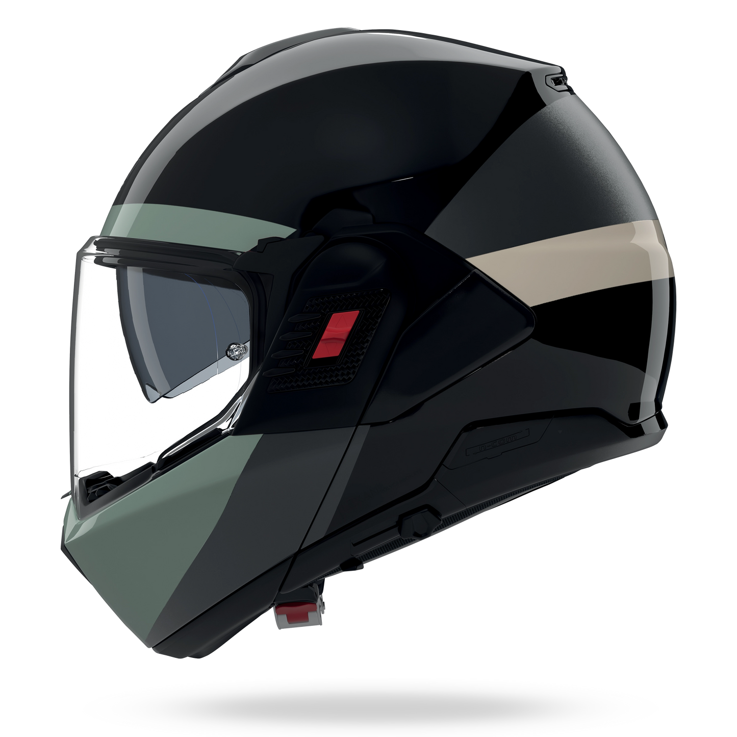 N120-1 BLOCCO Nero / Antracite / Verde grigio / Avorio