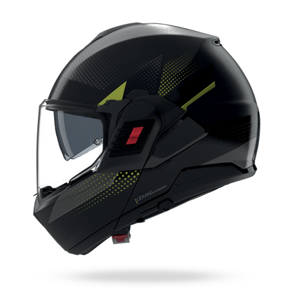 N120-1 CICLONE Grigio lava / Nero / Verde impulso