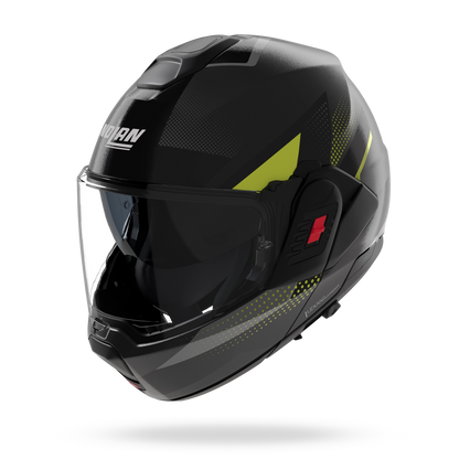 N120-1 CICLONE Grigio lava / Nero / Verde impulso
