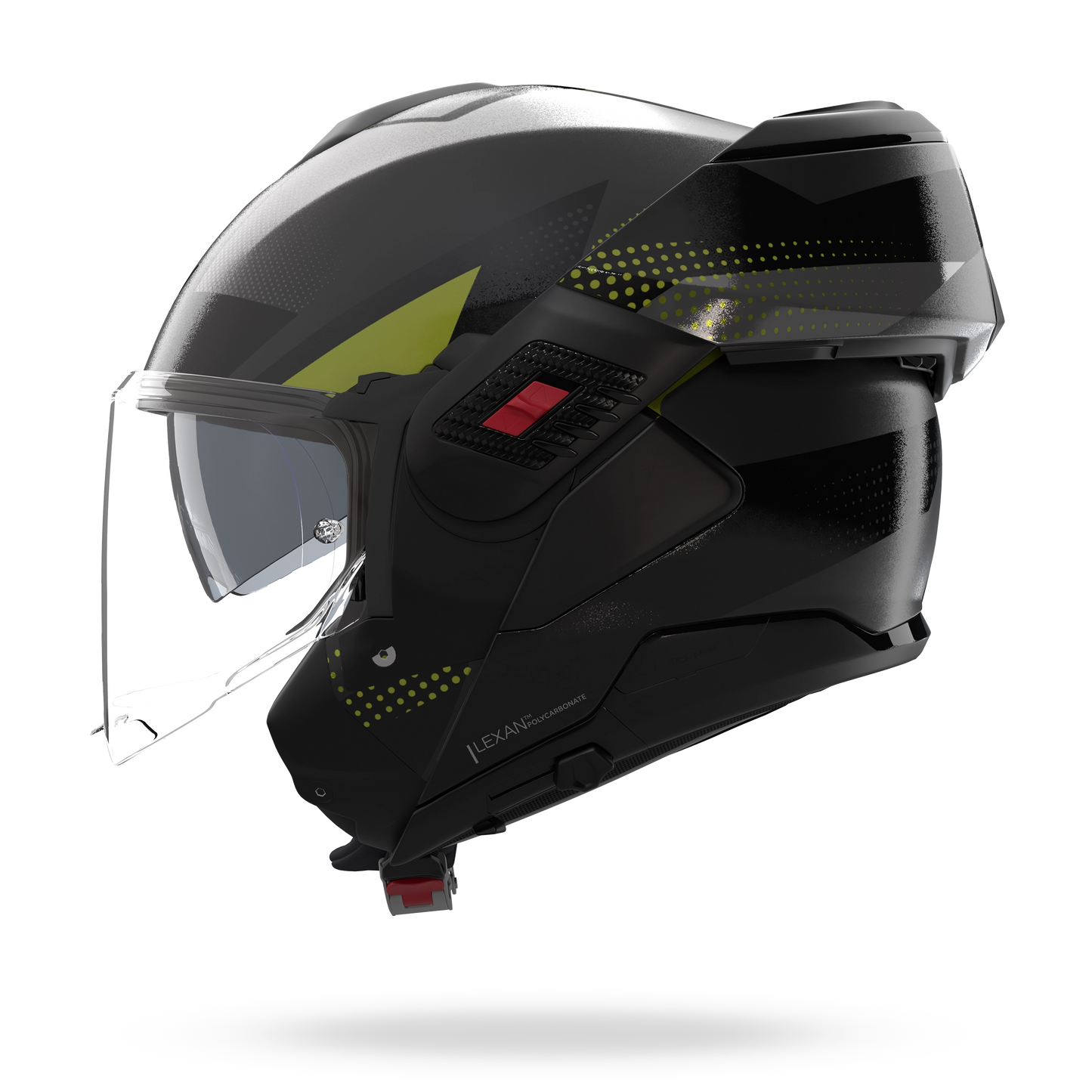 N120-1 CICLONE Grigio lava / Nero / Verde impulso