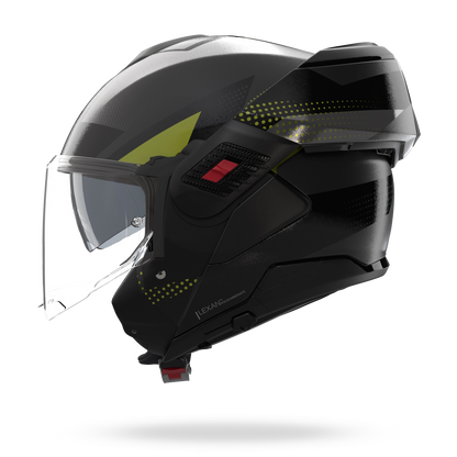 N120-1 CICLONE Grigio lava / Nero / Verde impulso