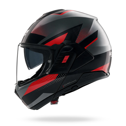 N120-1 CICLONE Grigio lava / Nero / Rosso