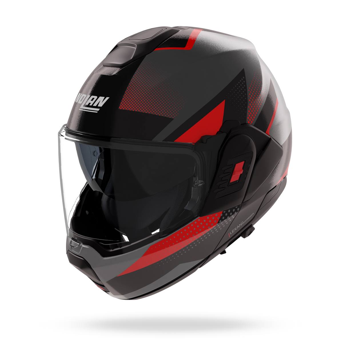 N120-1 CICLONE Grigio lava / Nero / Rosso