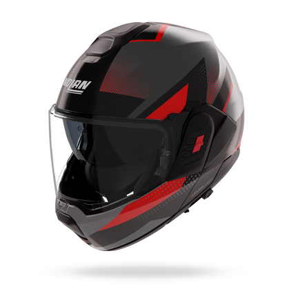 N120-1 CICLONE Grigio lava / Nero / Rosso