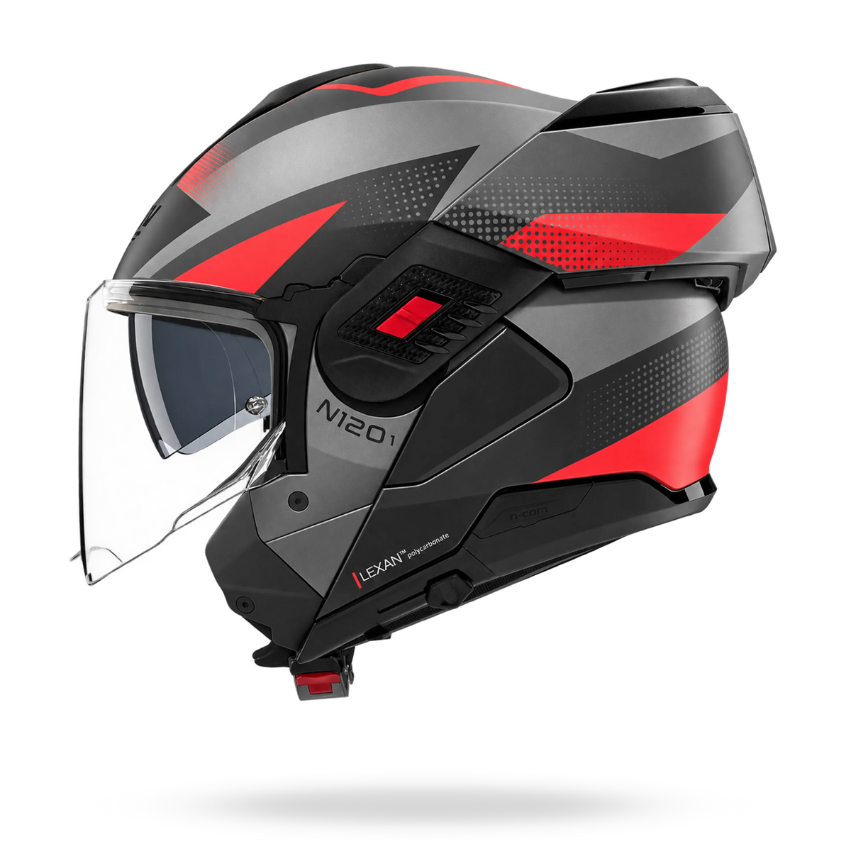 N120-1 CICLONE Grigio lava / Nero / Rosso