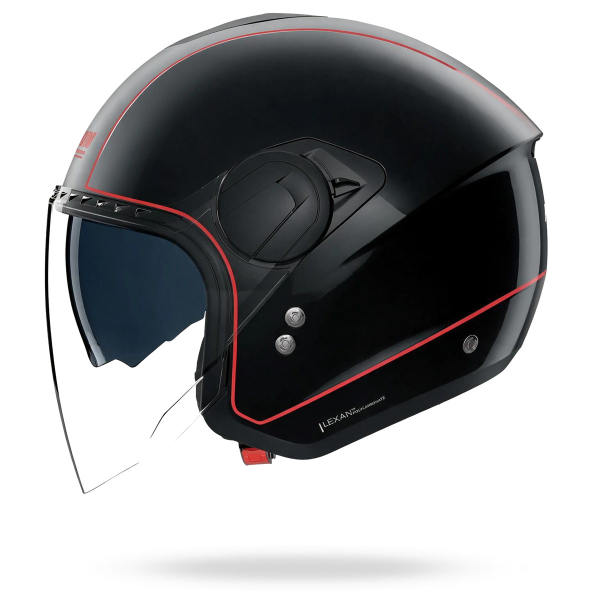 N20-2 VISOR ASSO  Nero / Rosso