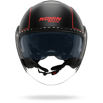 N20-2 VISOR ASSO  Nero / Rosso