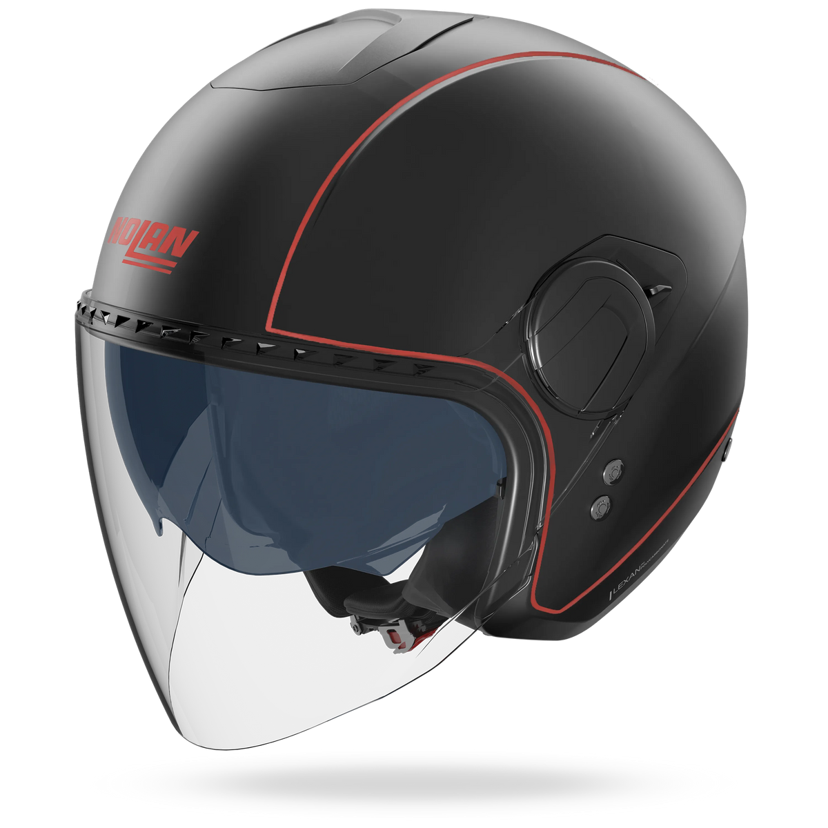 N20-2 VISOR ASSO  Nero / Rosso