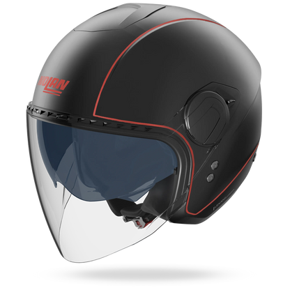 N20-2 VISOR ASSO  Nero / Rosso