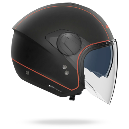 N20-2 VISOR ASSO  Nero / Rosso