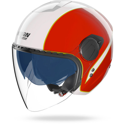 N20-2 VISOR TRICOLORE Bianco / Verde / Rosso