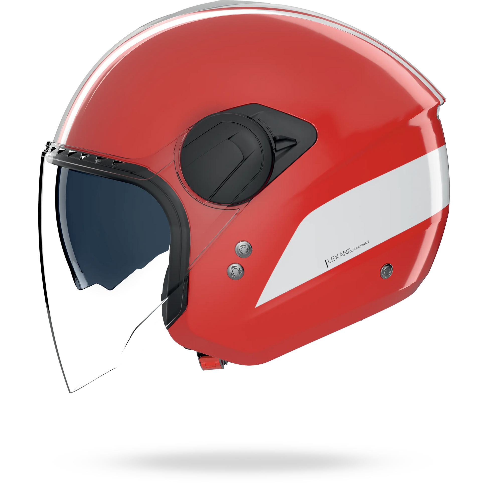 nolan crash helmets retailers N20-2 VISOR TRICOLORE Bianco / Verde / Rosso Aerodynamic appendix (RAS Nolan X-904 UC LIQUID RED